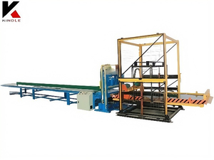 Máquina de bandeja automática de madera contrachapada de carpintería de carpintería para una línea de producción eficiente de madera contrachapada