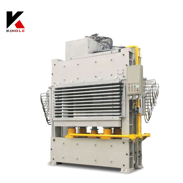 Machina de prensa caliente de madera caliente de 500t de buena calidad 500T