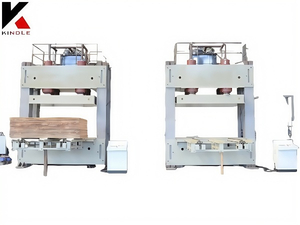 Máquina de prensado de extrusión de frío hidráulico para la producción de muebles de madera contrachapada