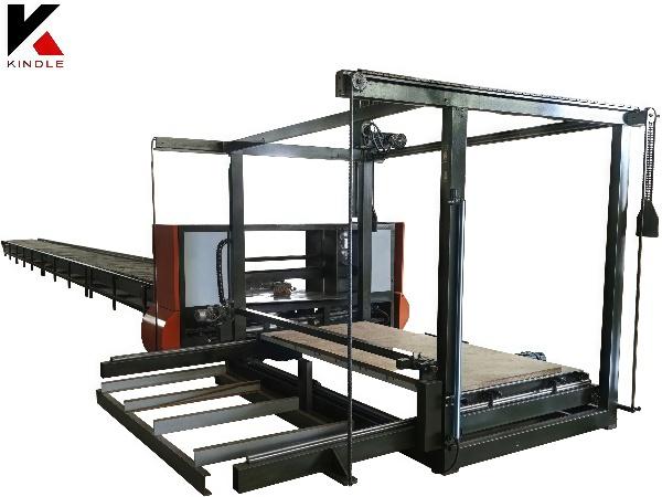 Estación de colocación de madera contrachapada de alto rendimiento perfecta para la línea de producción de madera contrachapada
