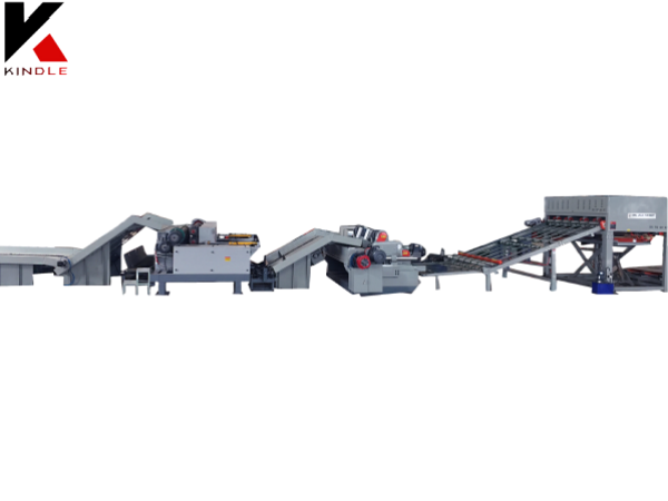 La línea de procesamiento de chapa incluyó log Debarker y Wood Chapa Peeling Machine