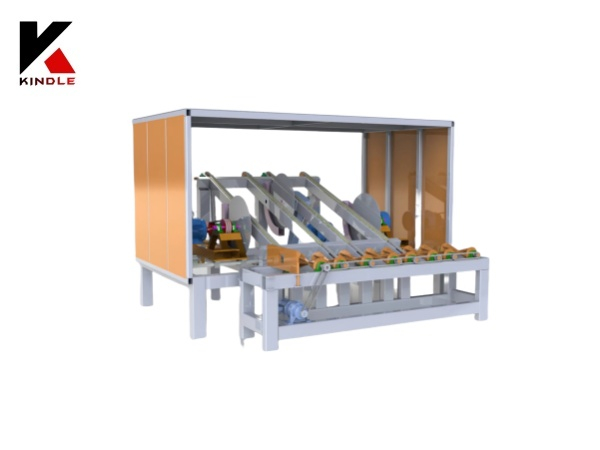 Máquina de sierra de doble extremo automática para la máquina de fabricación de chapa