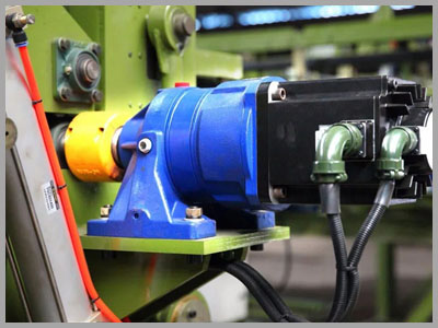 modelo de detalles del servomotor