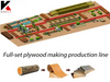 Sistema integrado de producción de madera contrachapada completa con controles automatizados