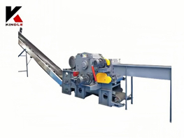 Trituradora industrial de madera eléctrica