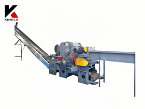 Trituradora industrial de madera eléctrica