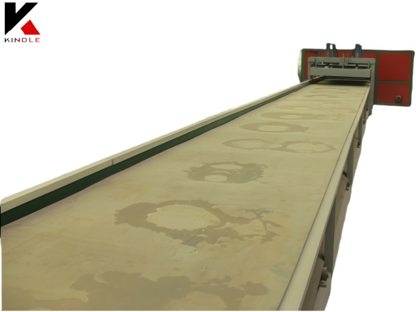 Línea de formación en blanco de madera contrachapada mecánica para Pb Partartchleboard en la línea de producción de la línea de producción