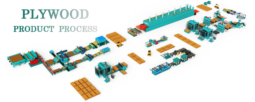 Proceso de productos de madera contrachapada